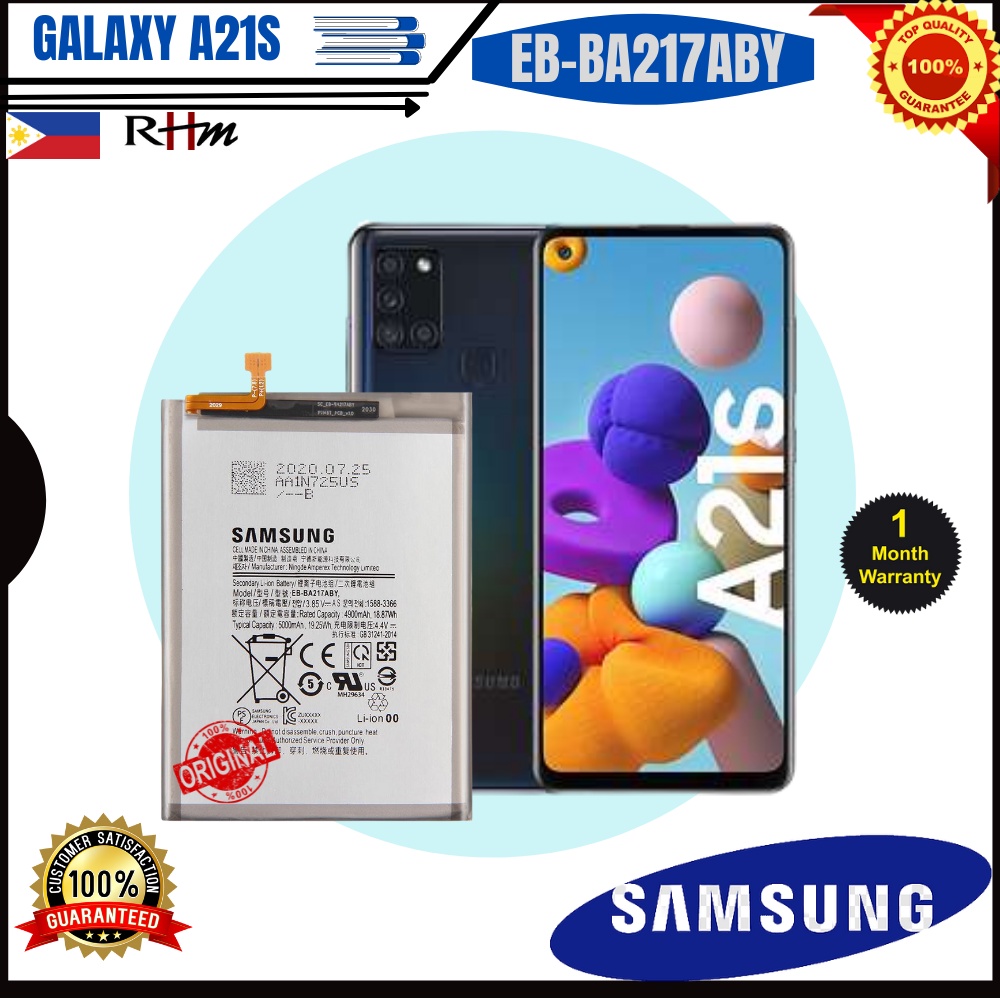For Samsung Galaxy A21s Battery Original, Model EBBA217ABY High