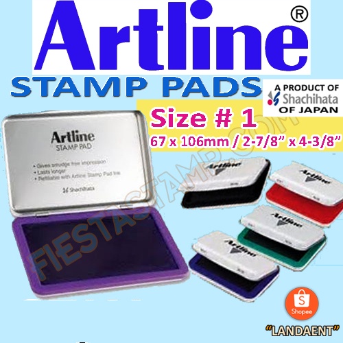 Artline Stamp Pad No. 1 (Inked) Shopee Philippines