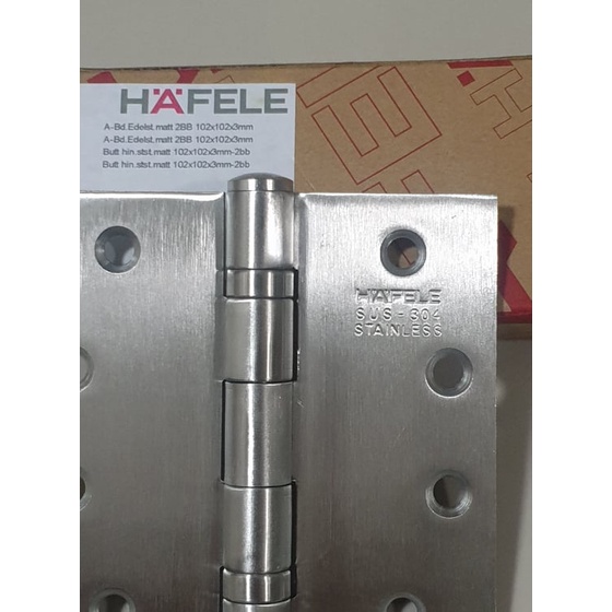 Hafele door hinge 4"x4" stainless steel SUS304 (1pc) Shopee Philippines