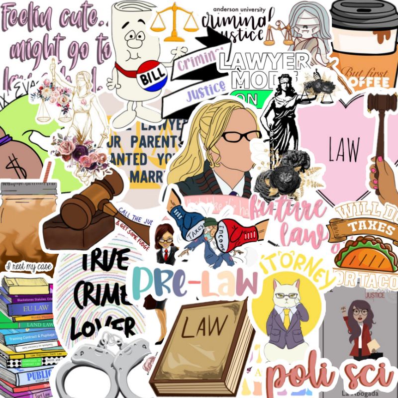 3050100 Pcs law stickers Shopee Philippines