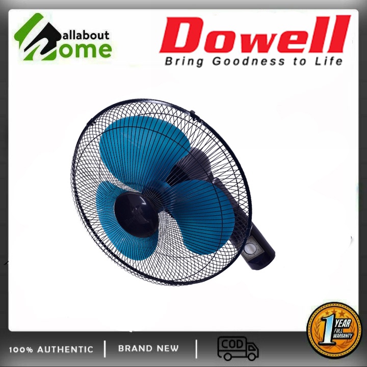 Dowell DWF1680 Electric Wall Fan Shopee Philippines