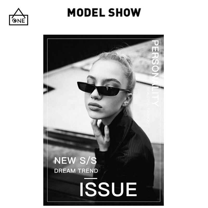 Fashion European and American New Small Frame Retro Sunglasses for Woman Man Fashion Accessories