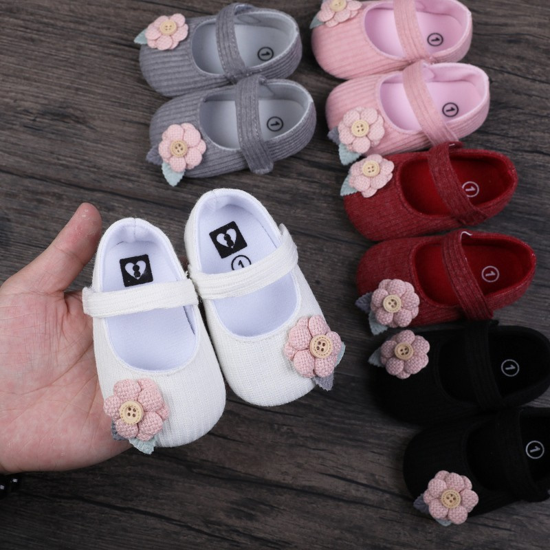 Baby Shoes Newborn Baby Girls Shoes Bowknot Cute AntiSlip Infant