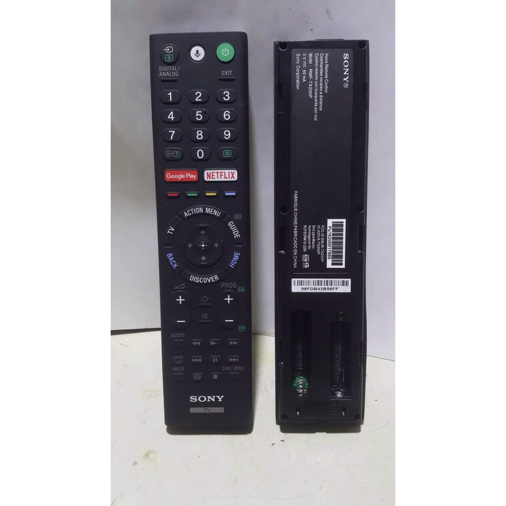 Sony Tv Control RMF TX200P (Genuine) Shopee Philippines