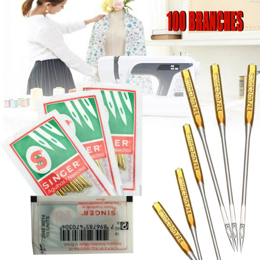 100pcs 9 11 14 16 18 Domestic Sewing Machine Needles 2020 HAX1 705H For