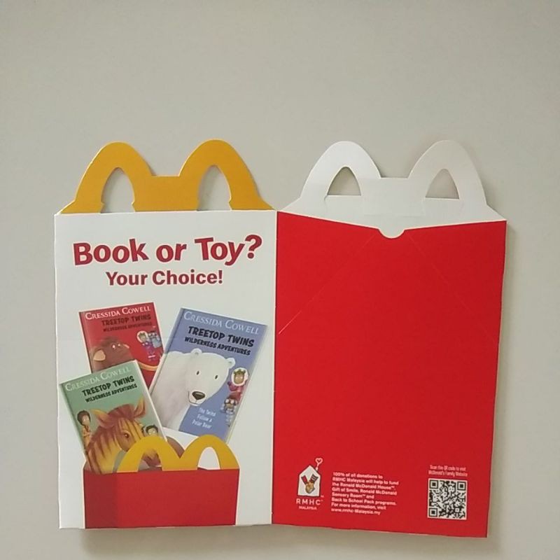 Kotak Mcd Happy Meal Box Minions Dreamworks Space Jam We Bare Bears