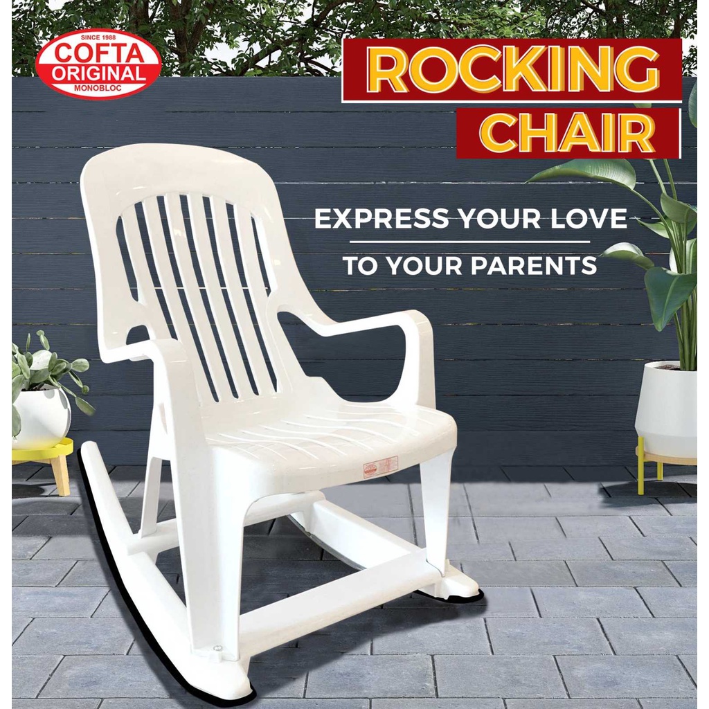 Cofta Monobloc Rocking Chair Shopee Philippines