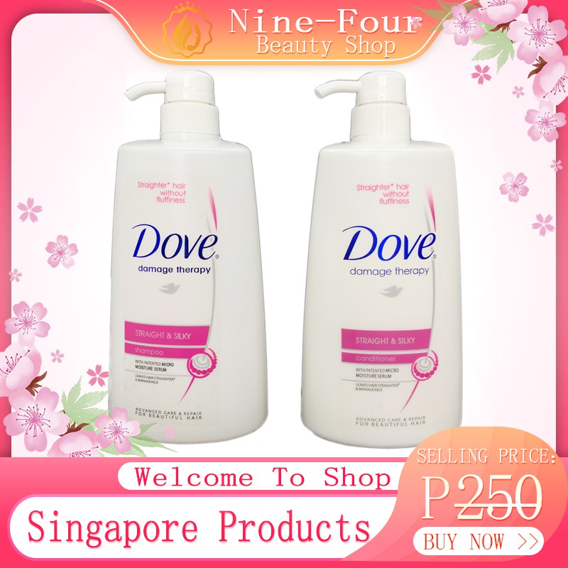 Dove Pink Shampoo and Conditioner 640ml Shopee Philippines