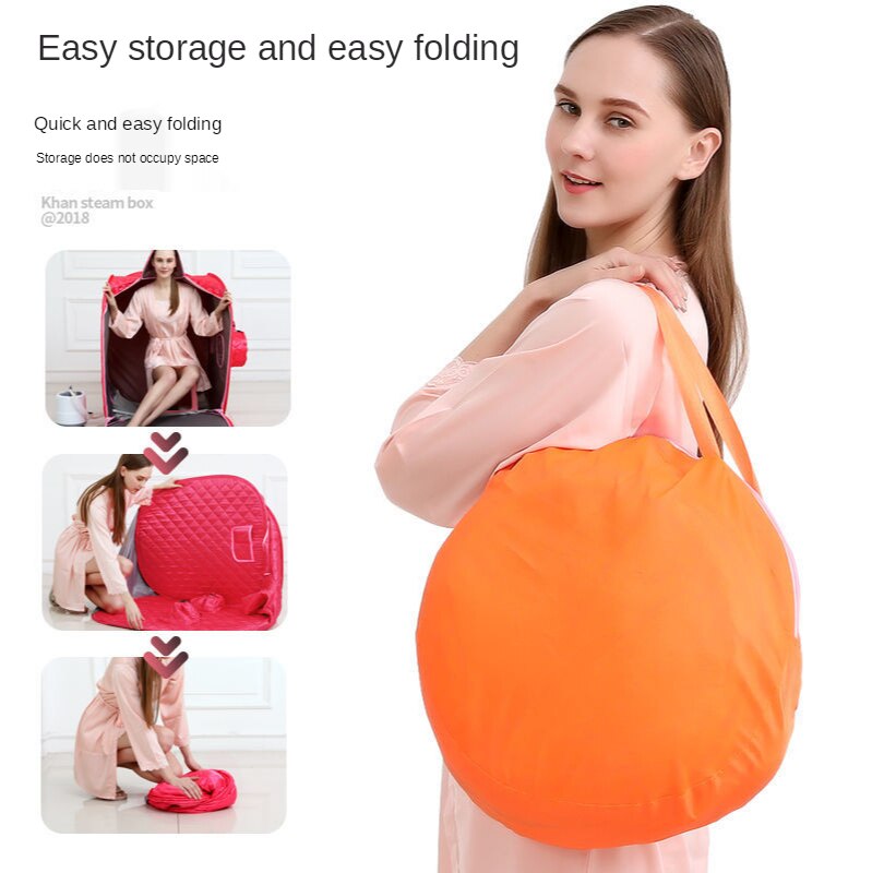 Steam tank 1000W sauna tent steam folding sauna portable steam bath weight loss detoxification