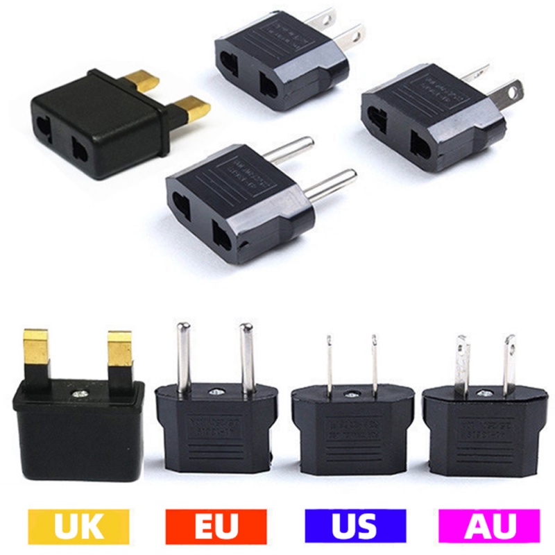 Ankndo Power Plug Adapter US To EU EUro EUrope Converter Travel