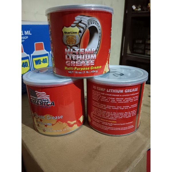 HITEMP LITHIUM GREASE multipurpose grease 454g Shopee Philippines