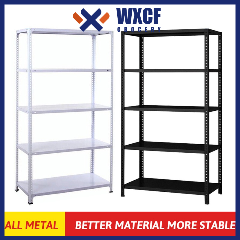 【wxcf1.ph】5 Tiers 4 Tiers Steel Shelf Metal Rack Coldrolled Steel Layer Shelving Storage Shelf