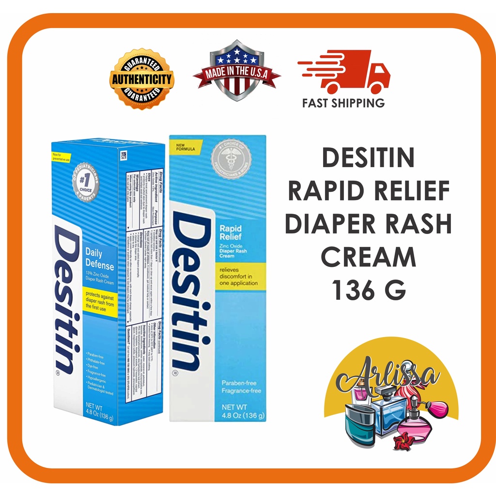 Desitin Daily Defense Diaper Rash Cream 4.8oz(136g) Shopee Philippines