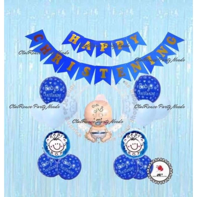 Christening clothes for baby boy Christening Package 004 with Big