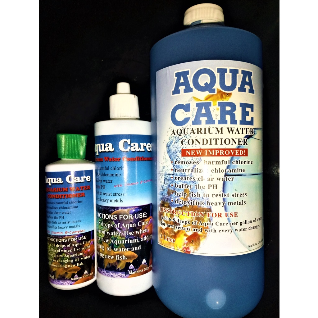 AQUACARE Water Conditioner and Anti-Chlorine 1 Litre | Shopee Philippines