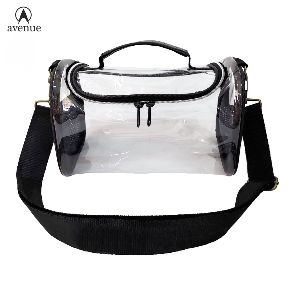 Avenue 409 Transparent PVC Sling Lunch Bag Shoulder Bag Bag Thick Plastic Bag Shopee Philippines