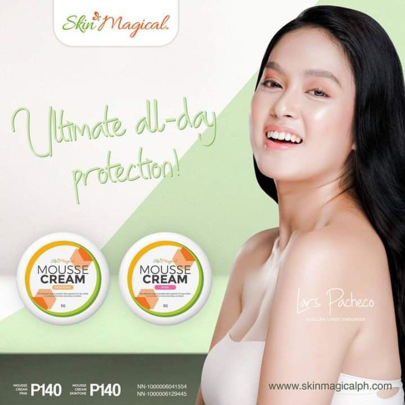 MOUSSE CREAM PINK by skin magical Shopee Philippines