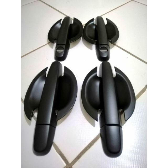 TOYOTA VIOS 2008 TO 2013 GEN 2 BATMAN MATTE BLACK DOOR HANDLE DOOR BOWL
