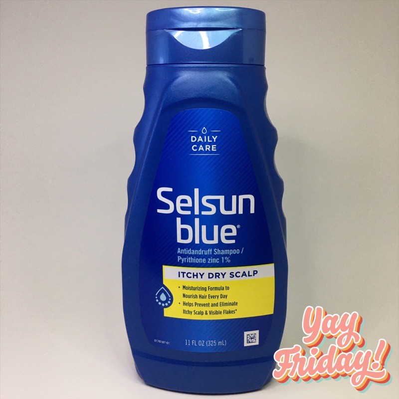 Selsun Blue Itchy Dry Scalp Dandruff Shampoo Shopee Philippines