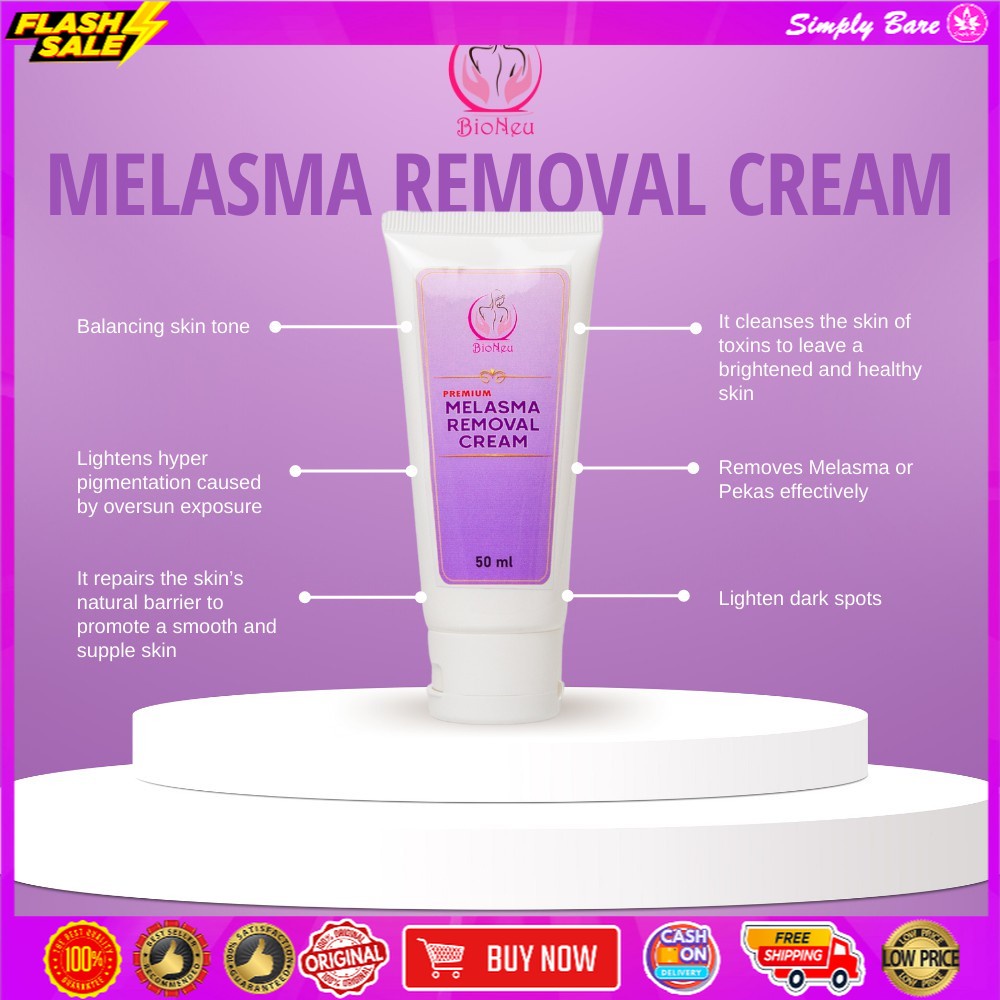 ⚘Original Premium Melasma Removal Cream Dark Spots Remover Melasma and Pekas Remover 50ml