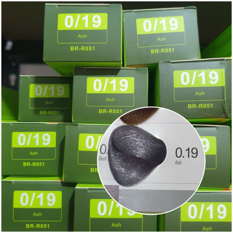 BREMOD hair color (ASH SERIES mettallic gray, ash gray, ash blond