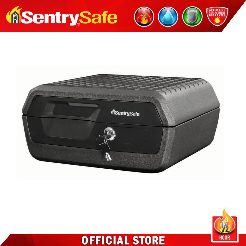 SENTRY SAFE CHW30200 Fire + Security Waterproof Small 10.9Liter Chest