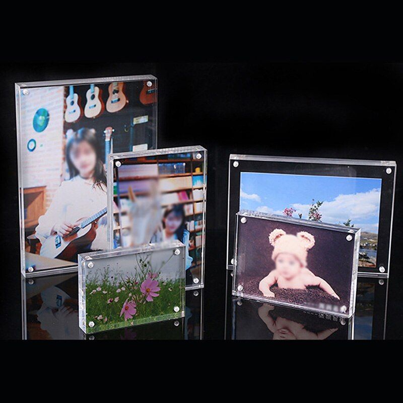 Clear Acrylic Photo Frame Picture Photo Holder Display Frame