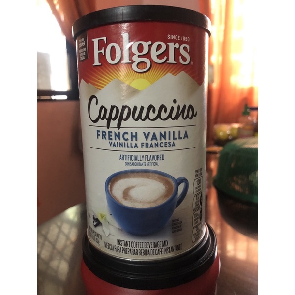 folgers cappuccino french vanilla Shopee Philippines