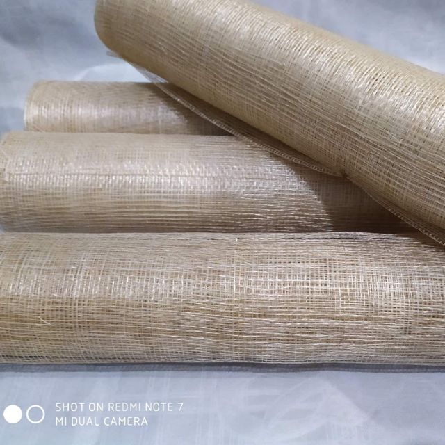 Sinamay Ribbons/Sinamay Fabric(Plain/Colored/with Rotex) Shopee