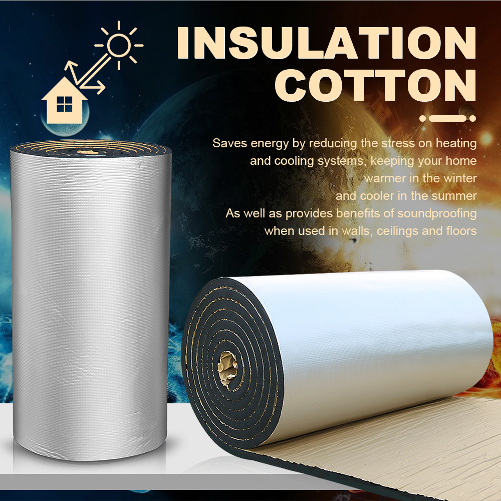 Heat Insulation Cotton High Temperature Resistant Roof Insulation