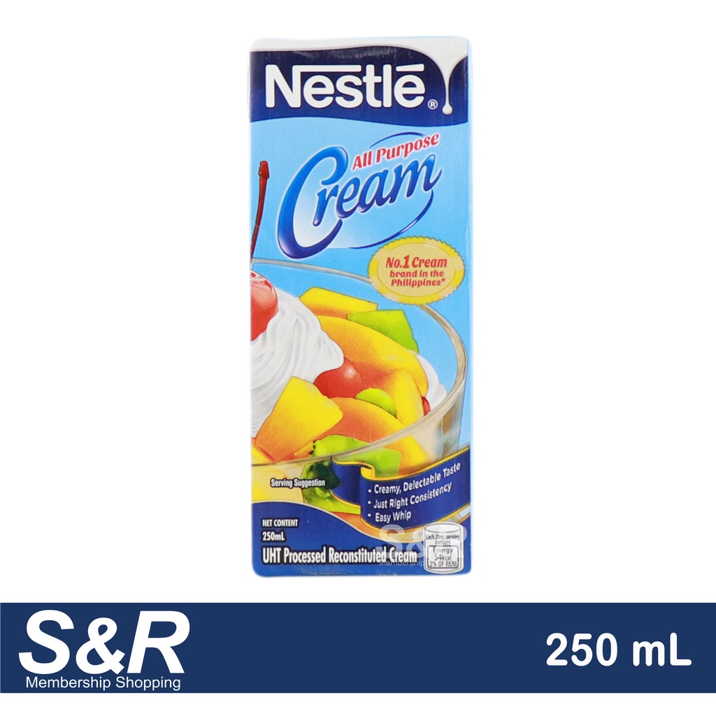 Nestle All Purpose Cream 250mL Shopee Philippines