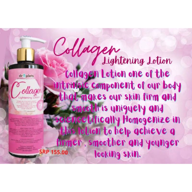 Collagen Lightening Lotion 280ml Shopee Philippines