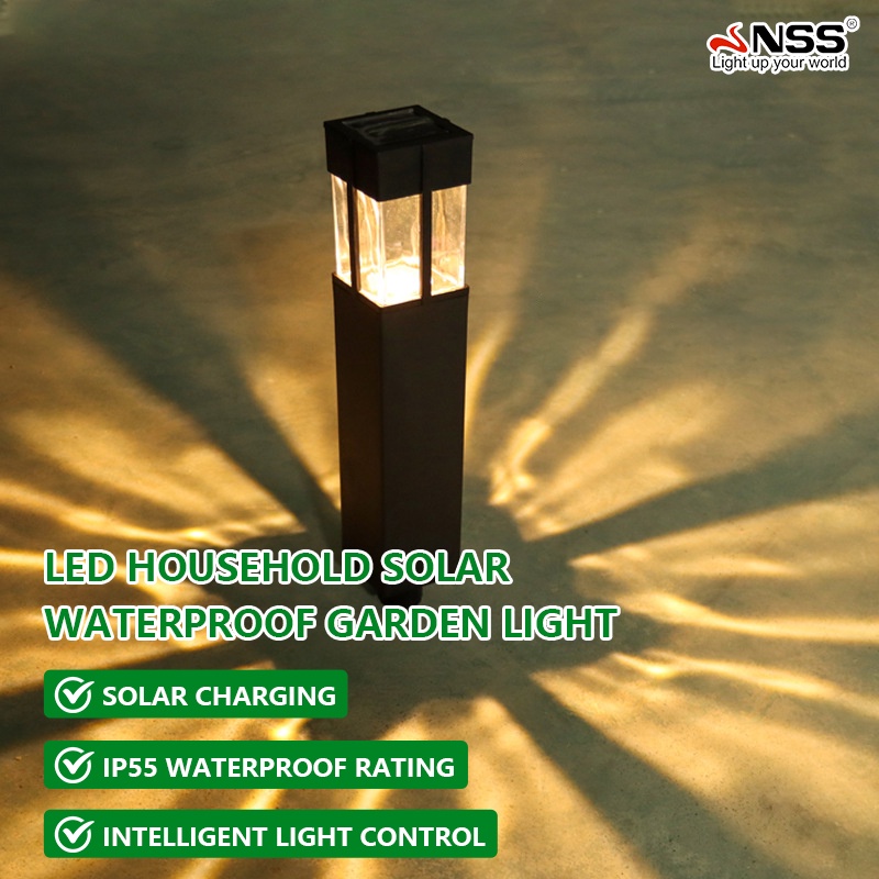 NSS Solar Lamp Pathway Lights Outdoor Waterproof Garden Light Led Solar