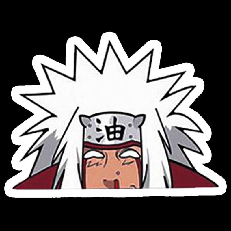 Naruto Sticker Peekers Waterproof Vinyl Stickers Matte/Glossy