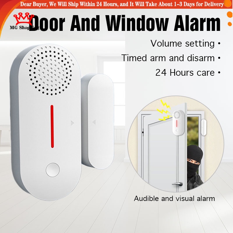 Wifi Door Window Alarm Smart Burglar Alarm Sensor System Wireless