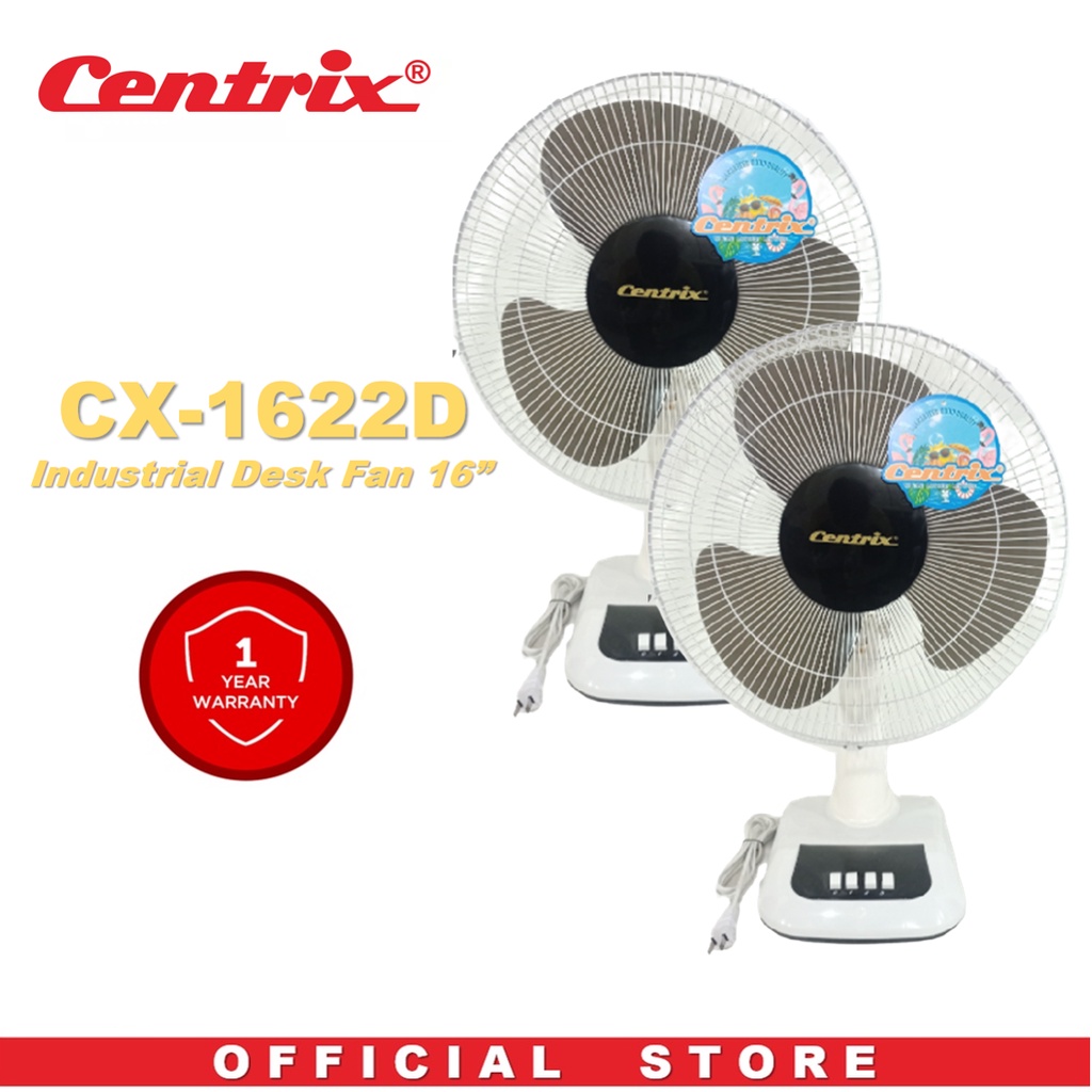 BUY 1 TAKE 1 CENTRIX Electric Desk Fan 16' CX1622D Shopee Philippines