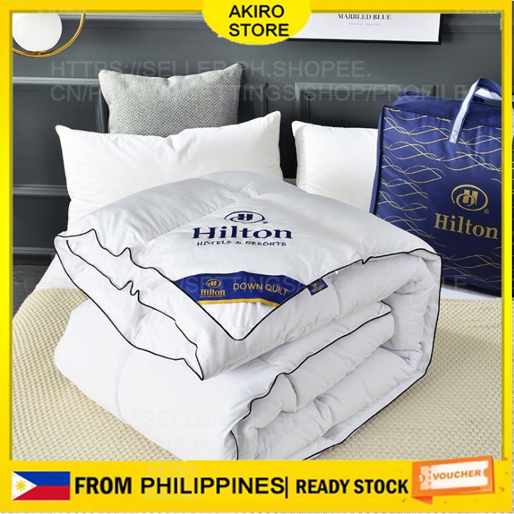 gift Hotel quilt Hilton gift duvet double thick quilt core (send