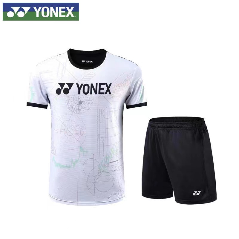 Yonex badminton clothing men and women quickdrying shortsleeved