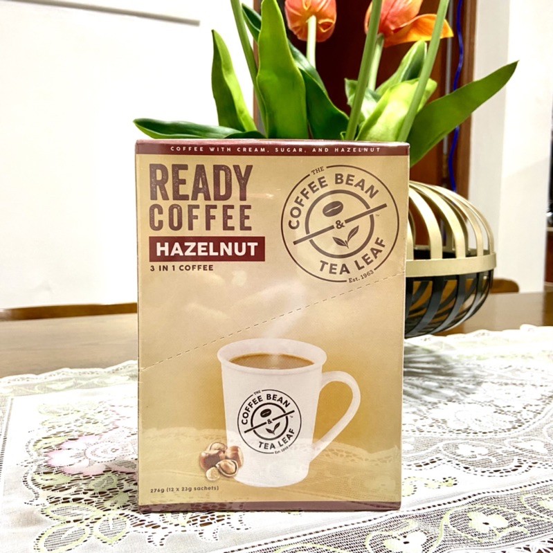 CBTL Ready Coffee 3in1 Hazelnut (12 sachets x 23g) Shopee Philippines