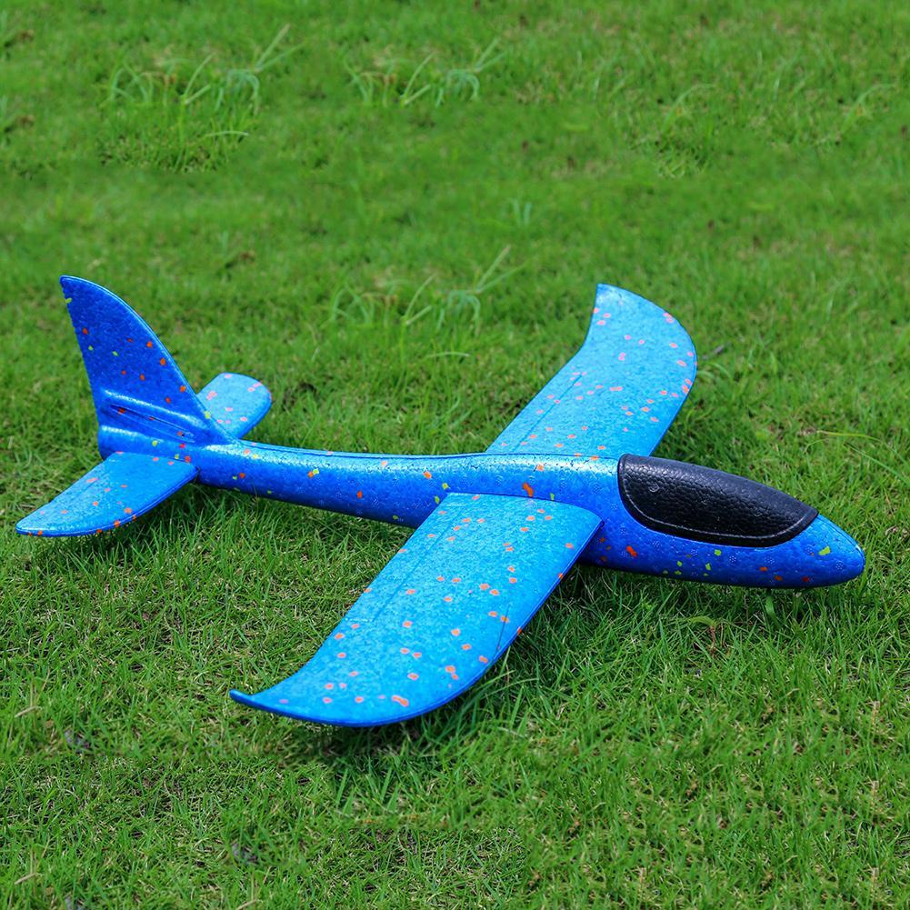 48CM EPP Foam Hand Throw Airplane Toys Outdoor Launch Glider Plane Kids Gift Toy Free Fly Plane