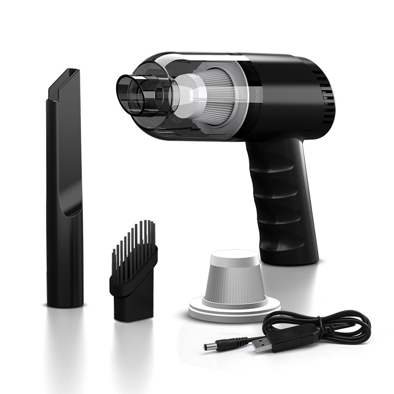 9000PA Wireless Car Vacuum Cleaner Powerful Suction 120W Rechargeable Car Vacuum Mini Washable