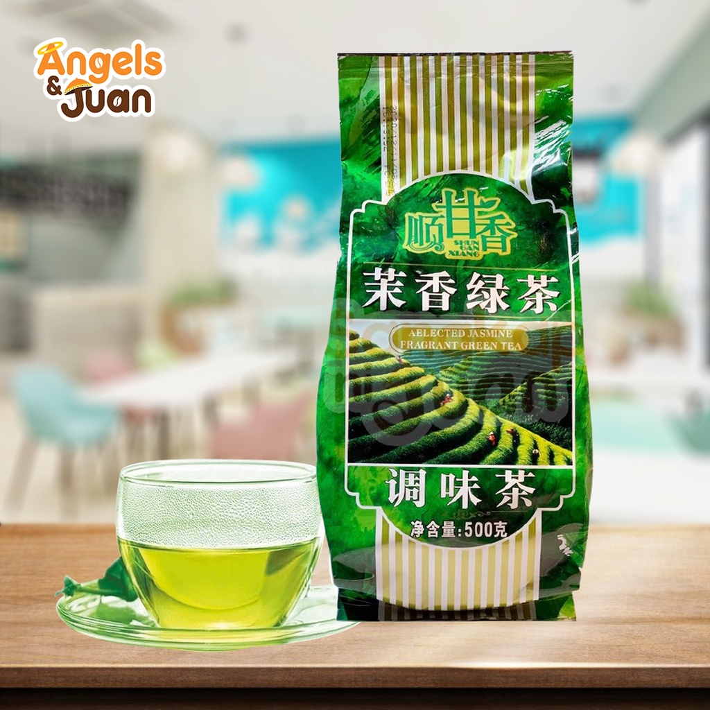 Guancum Jasmine Tea Powder 500grams. Shopee Philippines