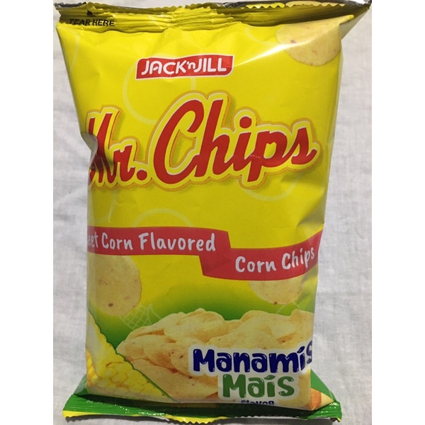 Mr. Chips Manamis Mais / sweet corn Flavor 45grams Shopee Philippines