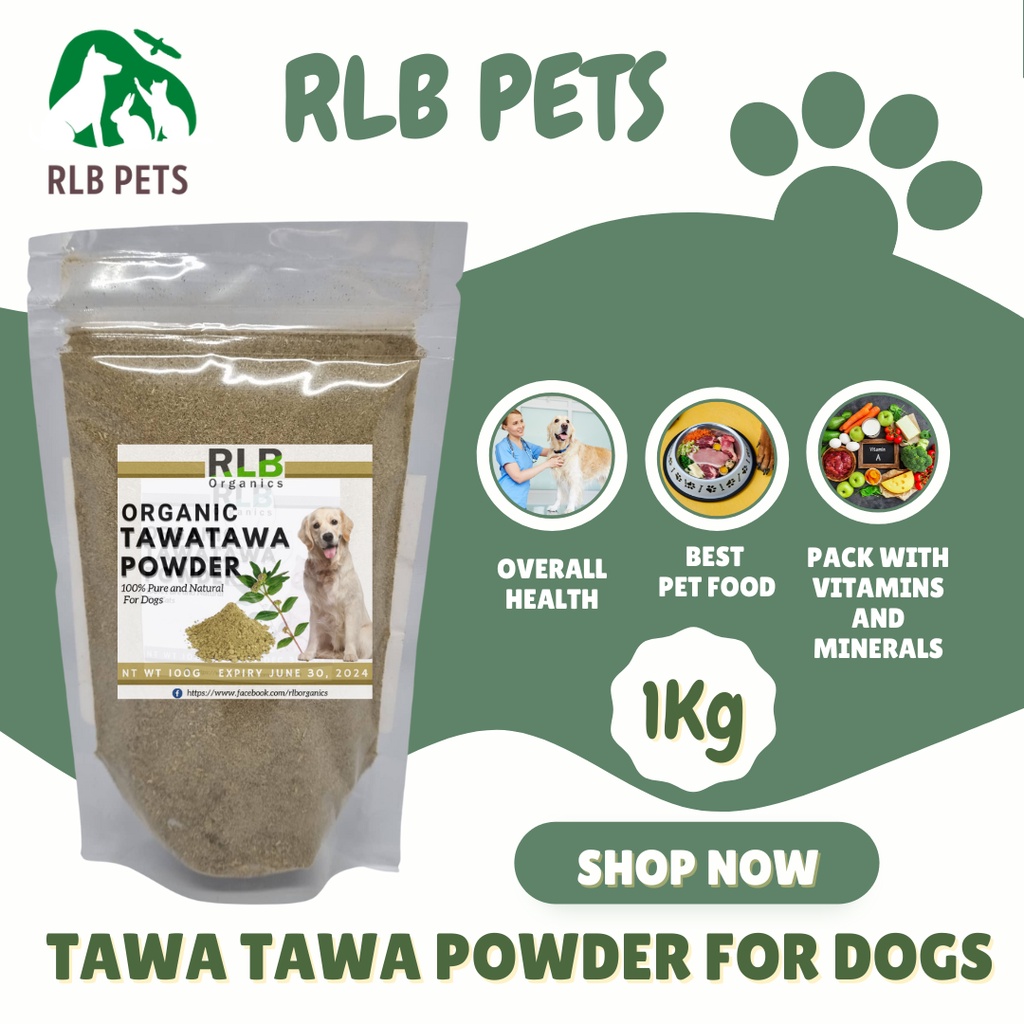 1 Kilogram Pure Natural Tawa Tawa Powder for Dogs Overall Health w/ Vitamins & Minerals Food