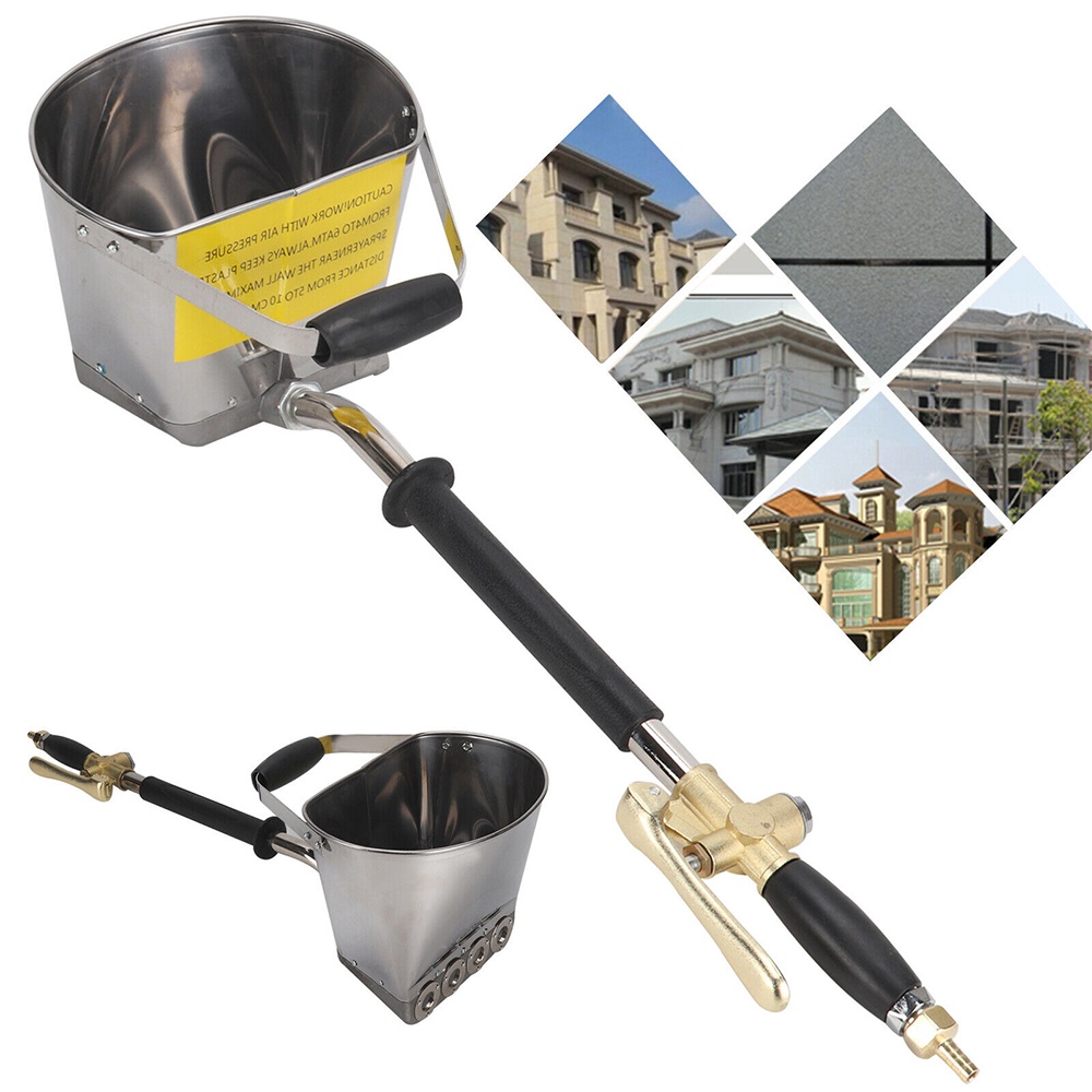 Mortar Spray Gun for Painting Walls Cement Mortar Sprayer Plaster