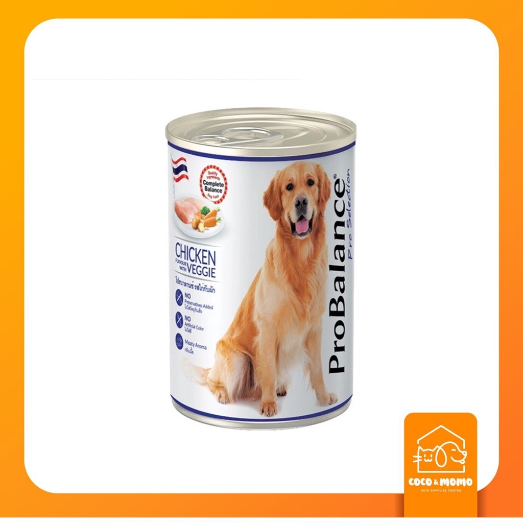 ProBalance Chicken Flavor with Veggie Pro Selection Dog Food 400G
