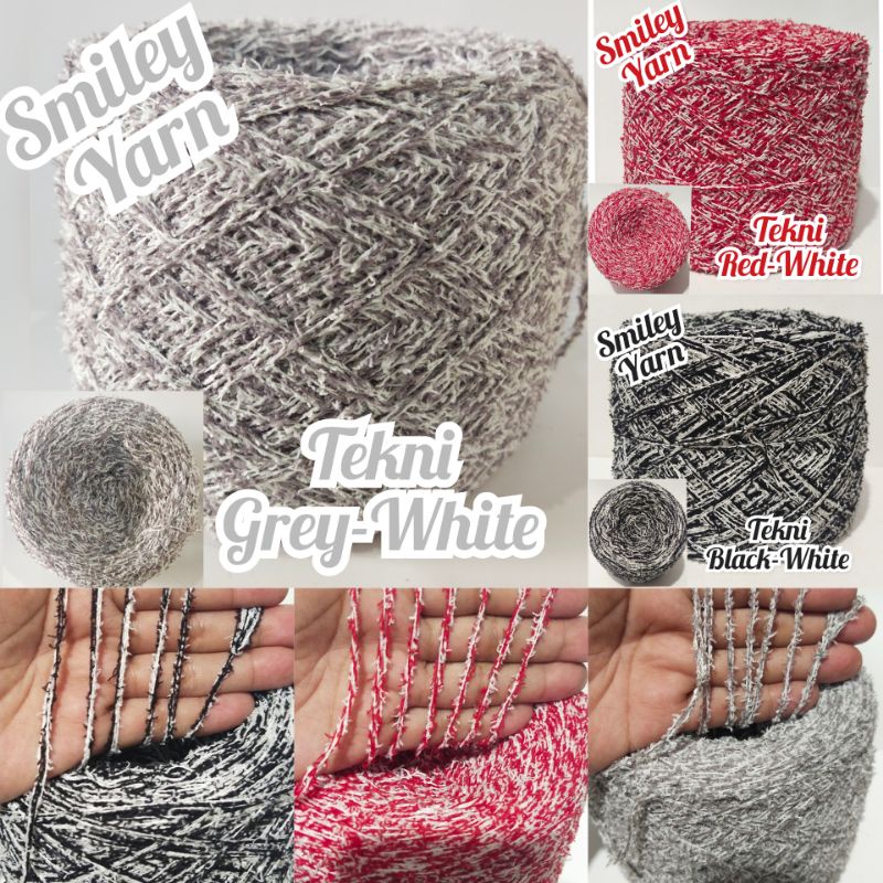 Tekni Smiley Yarn 100/200/300grams Shopee Philippines
