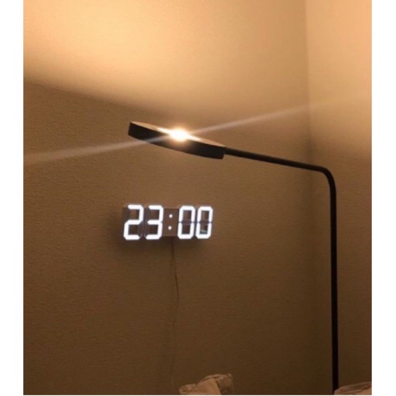 Minimalist Home Decor Aesthetic Digital Alarm Clock With 3D LED Display