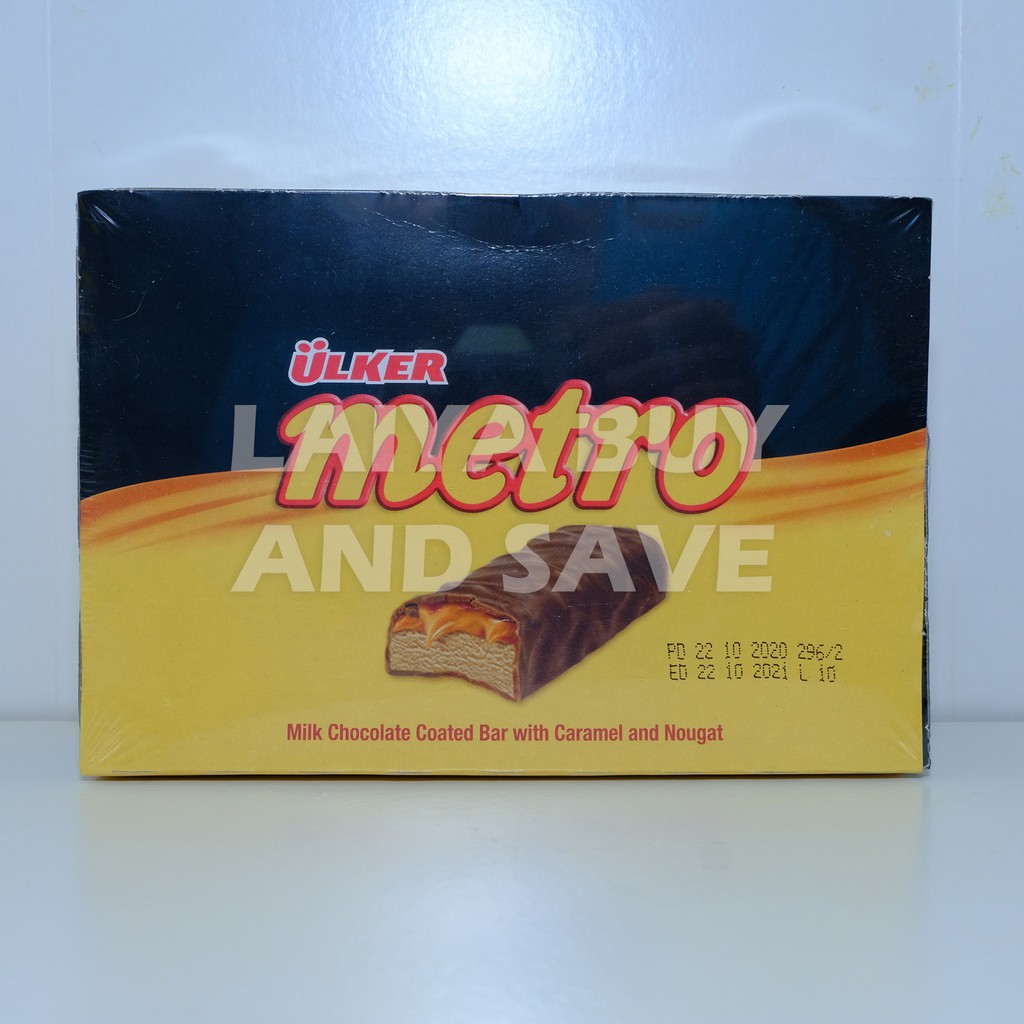Ulker Metro Chocolate Bar 600g (25g x 24 Pcs) Shopee Philippines