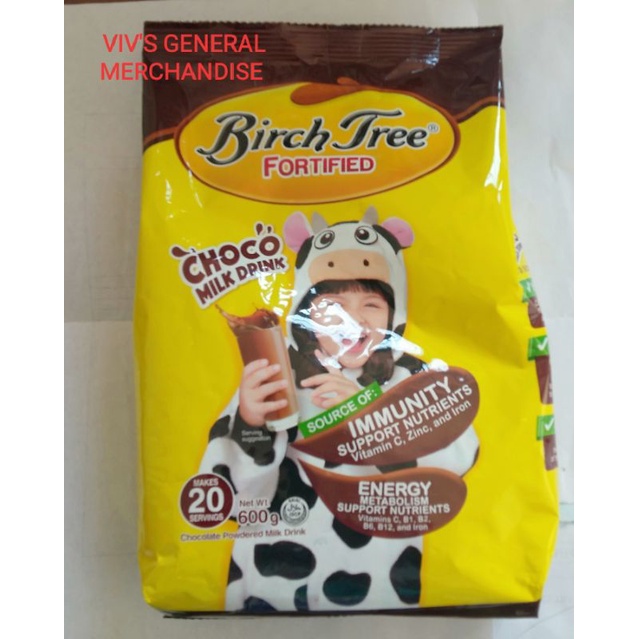 Birch Tree Fortified Choco ( 600g ) Shopee Philippines